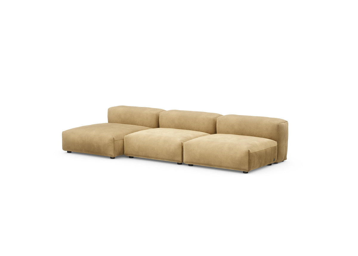 Vetsak Three Seat Sofa L Velvet caramel vetsak®
