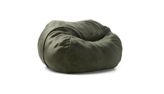 vetsak | Pouf Large - Leather - Olive