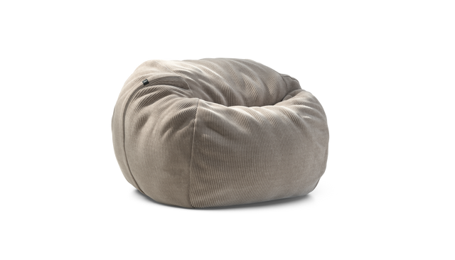 vetsak | Pouf Medium - Cord Velour - Platinum