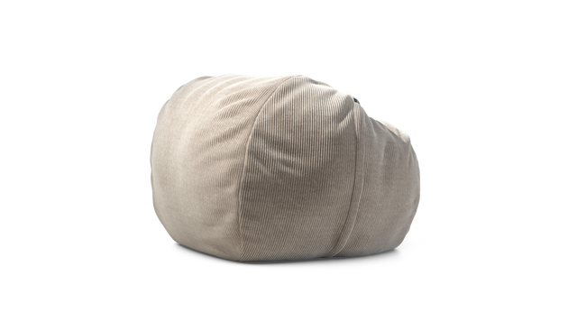 vetsak | Pouf Medium - Cord Velour - Platinum
