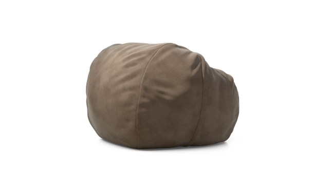 vetsak | Pouf Medium - Leather - Cacao
