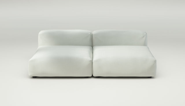 vetsak | Sofa Set 01 Large - Herringbone - Creme | Modular Sofa | 3.5 Seater