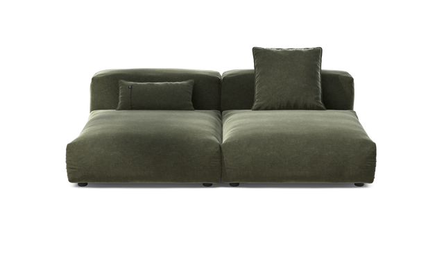 vetsak | Sofa Set 01 Large - Suave - Pine | Modular Sofa | 3.5 Seater