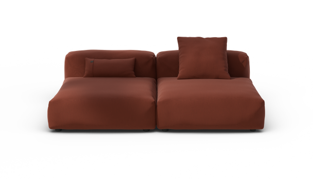 vetsak | Sofa Set 01 Large - Terrain - Saffron | Modular Sofa | 3.5 Seater