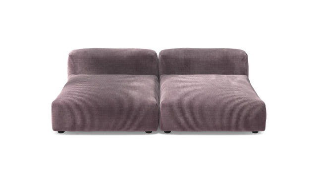 vetsak | Sofa Set 01 XLarge - Cord Velour - Blossom | Modular Sofa | 3.5 Seater