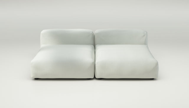 vetsak | Sofa Set 01 XLarge - Herringbone - Creme | Modular Sofa | 3.5 Seater