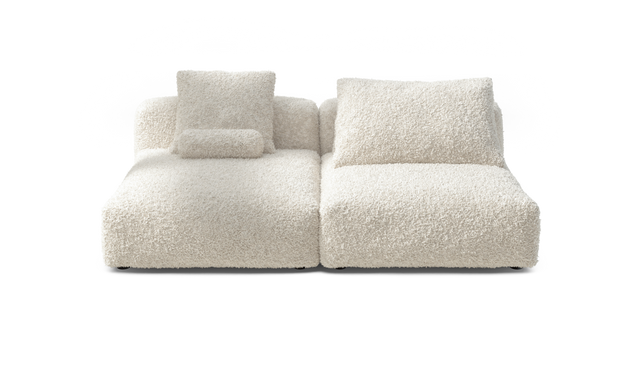 vetsak | Sofa Set 01 XLarge - Doodle - Creme | Modular Sofa | 3.5 Seater