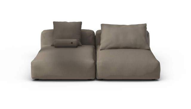vetsak | Sofa Set 01 XLarge - Terrain - Driftwood | Modular Sofa | 3.5 Seater