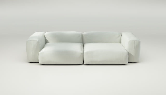 vetsak | Sofa Set 02 Large - Herringbone - Creme | Modular Sofa | 3.5 Seater | Big Sofa