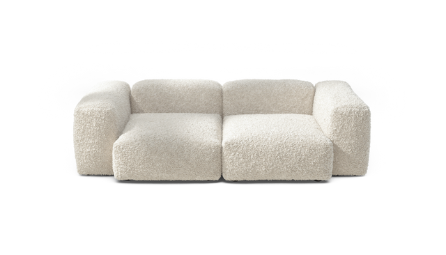 vetsak | Sofa Set 02 Medium - Doodle - Creme | Modular Sofa | 2.5 Seater | Big Sofa