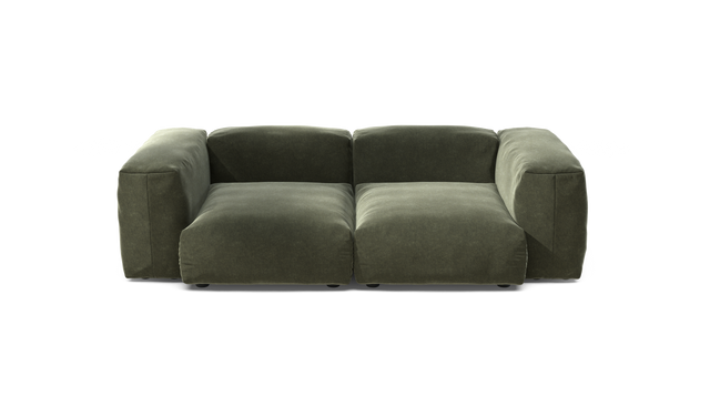 vetsak | Sofa Set 02 Medium - Suave - Pine | Modular Sofa | 2.5 Seater | Big Sofa