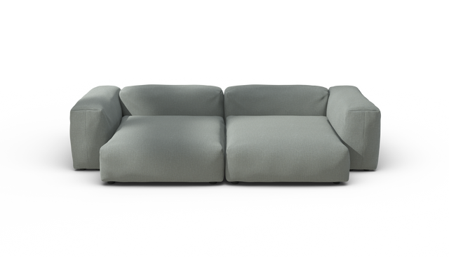 vetsak | Sofa Set 02 XLarge - Breeze - Sage | Modular Sofa | 3.5 Seater | Big Sofa