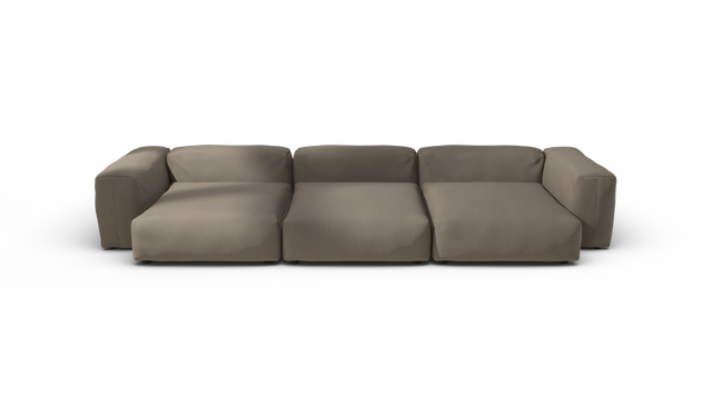 vetsak | Sofa Set 05 - Terrain - Driftwood | Modular Sofa | 5 Seater | Big Sofa | Corner Sofa
