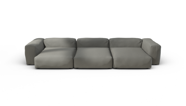 vetsak | Sofa Set 05 - Terrain - Flint | Modular Sofa | 5 Seater | Big Sofa | Corner Sofa
