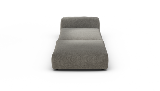 vetsak | Sofa Set 07 - Sun Lounger - Pebble - Platinum | Modular Sofa | 2 Seater | Daybed | Chaiselounge