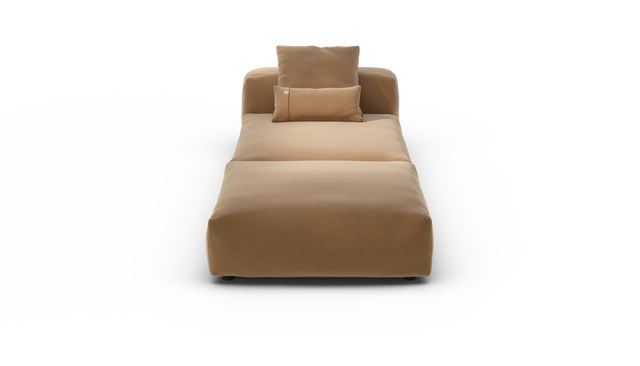 vetsak | Sofa Set 07 - Sun Lounger - Pique - Wheat | Modular Sofa | 2 Seater | Daybed | Chaiselounge