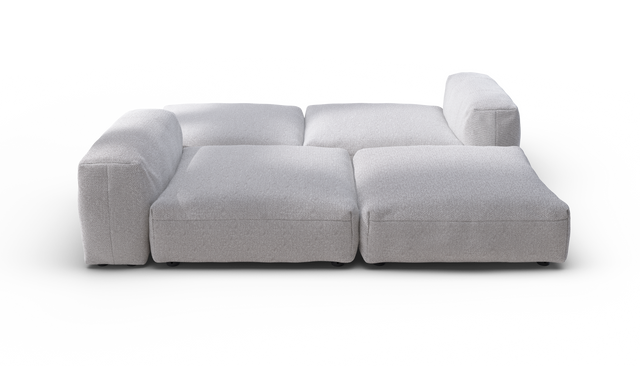 vetsak | Sofa Set 08 - Daybed - Ridge - Dune | Modular Sofa | 6 Seater | Outdoor Island | Double lounger