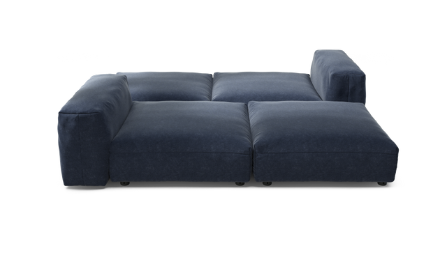 vetsak | Sofa Set 08 - Daybed - Suave - Navy | Modular Sofa | 6 Seater | Outdoor Island | Double lounger