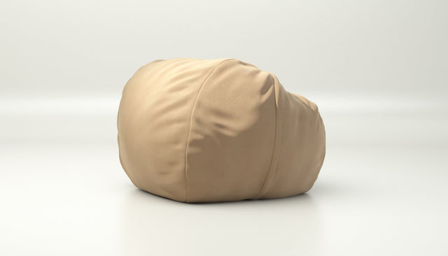 vetsak | Beanbag Medium - Leather - Beige