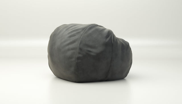 vetsak | Beanbag Medium - Leather - Dark Grey