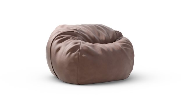 vetsak | Cover Beanbag Medium - Leather - Stone