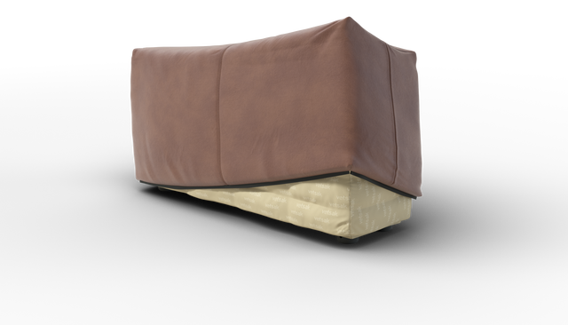 vetsak | Cover Sofa Side Large - Leather - Stone