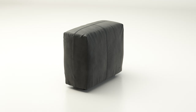 vetsak | Cover Sofa Side Small - Leather - Dark Grey