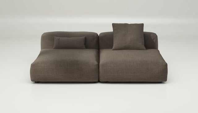 vetsak | Sofa Set 01 Large - Pique - Taupe | Modular Sofa | 3.5 Seater