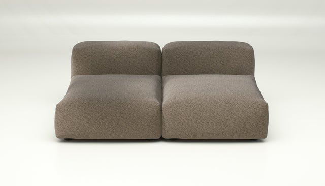 vetsak | Sofa Set 01 Medium - Loop Loop - Taupe | Modular Sofa | 2.5 Seater