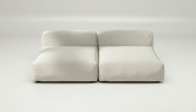 vetsak | Sofa Set 01 XLarge - Pique - Creme | Modular Sofa | 3.5 Seater