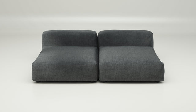 vetsak | Sofa Set 01 XLarge - Pique - Dark Grey | Modular Sofa | 3.5 Seater