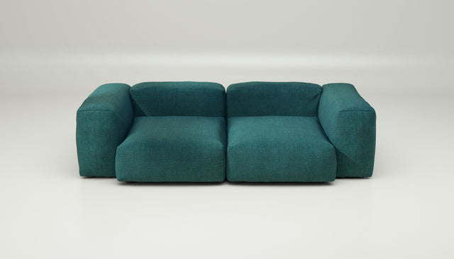 vetsak | Sofa Set 02 Medium - Pique - Cedar | Modular Sofa | 2.5 Seater | Big Sofa