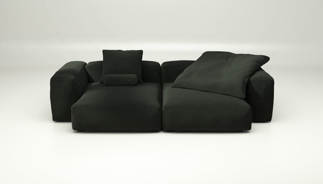 vetsak | Sofa Set 02 XLarge - Loop Loop - Mousse | Modular Sofa | 3.5 Seater | Big Sofa