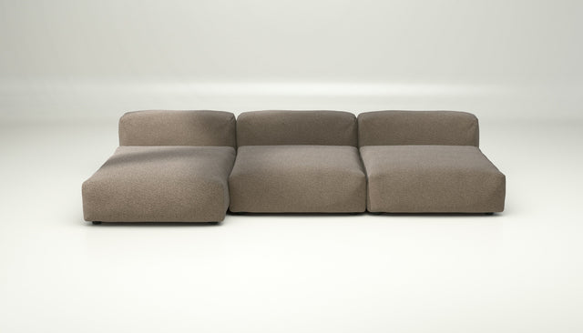 vetsak | Sofa Set 04 - Loop Loop - Taupe | Modular Sofa | 5 Seater | Big Sofa