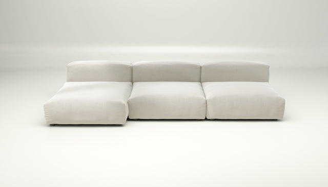 vetsak | Sofa Set 04 - Suave - Pearl | Modular Sofa | 5 Seater | Big Sofa